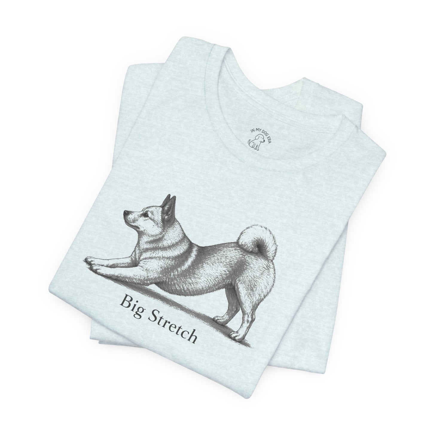 Big Stretch Norwegian Buhund T-Shirt