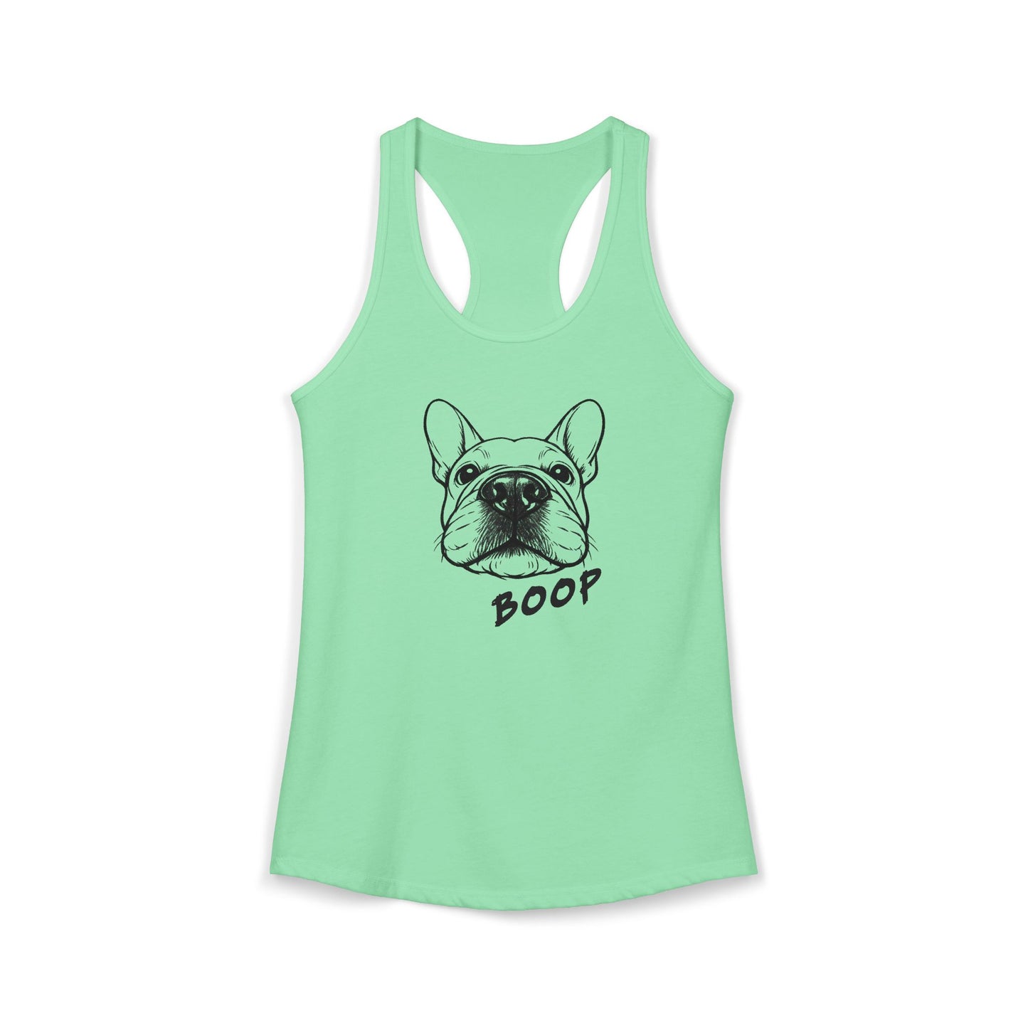 BOOP Classic - French Bulldog - Women's Racerback Tanktop