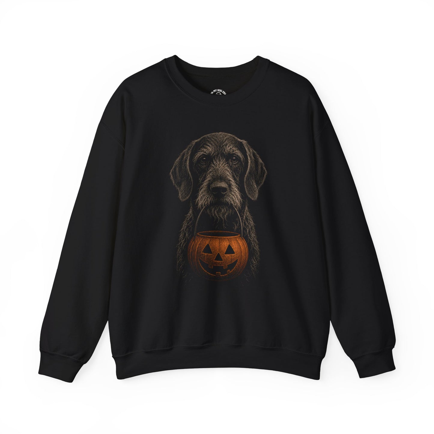 German Wirehaired Pointer Halloween Sweatshirt – Boop or Treat