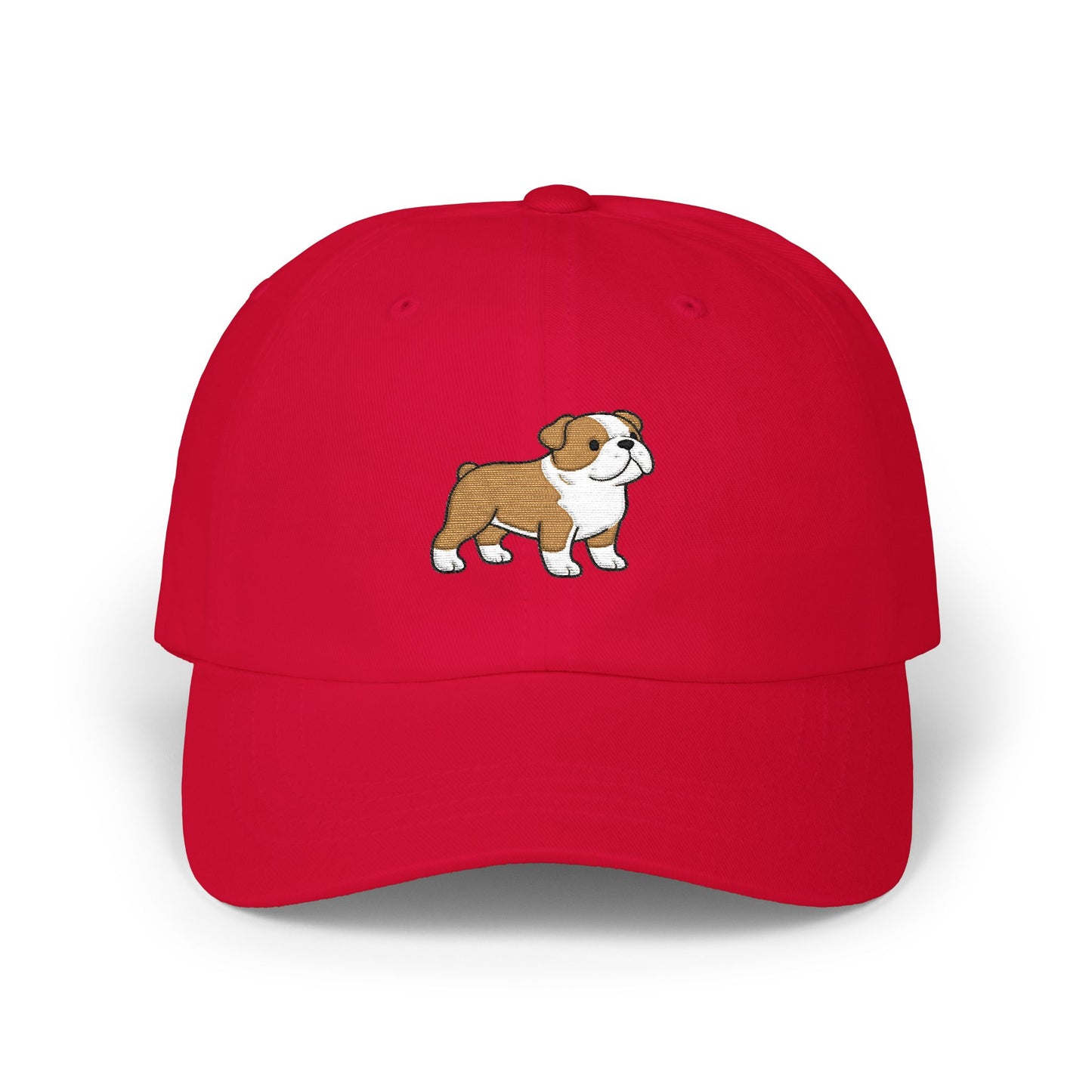 English Bulldog Embroidered Hat