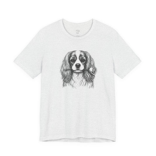 Cavalier King Charles Spaniel Rose Collection T-Shirt