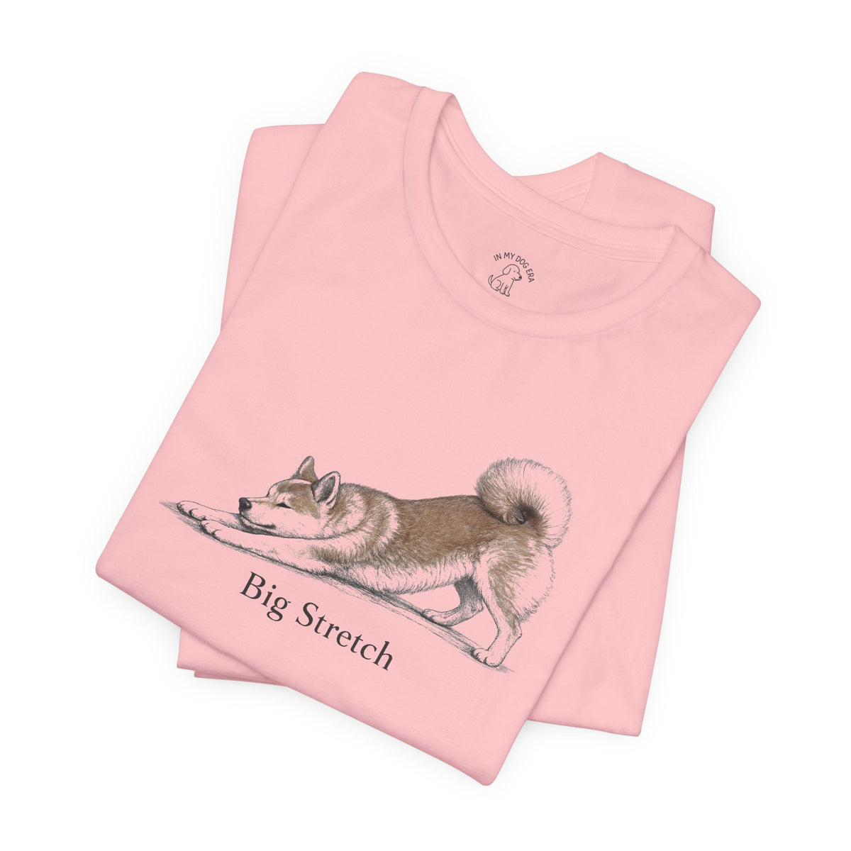 Big Stretch Shiba Inu T-Shirt