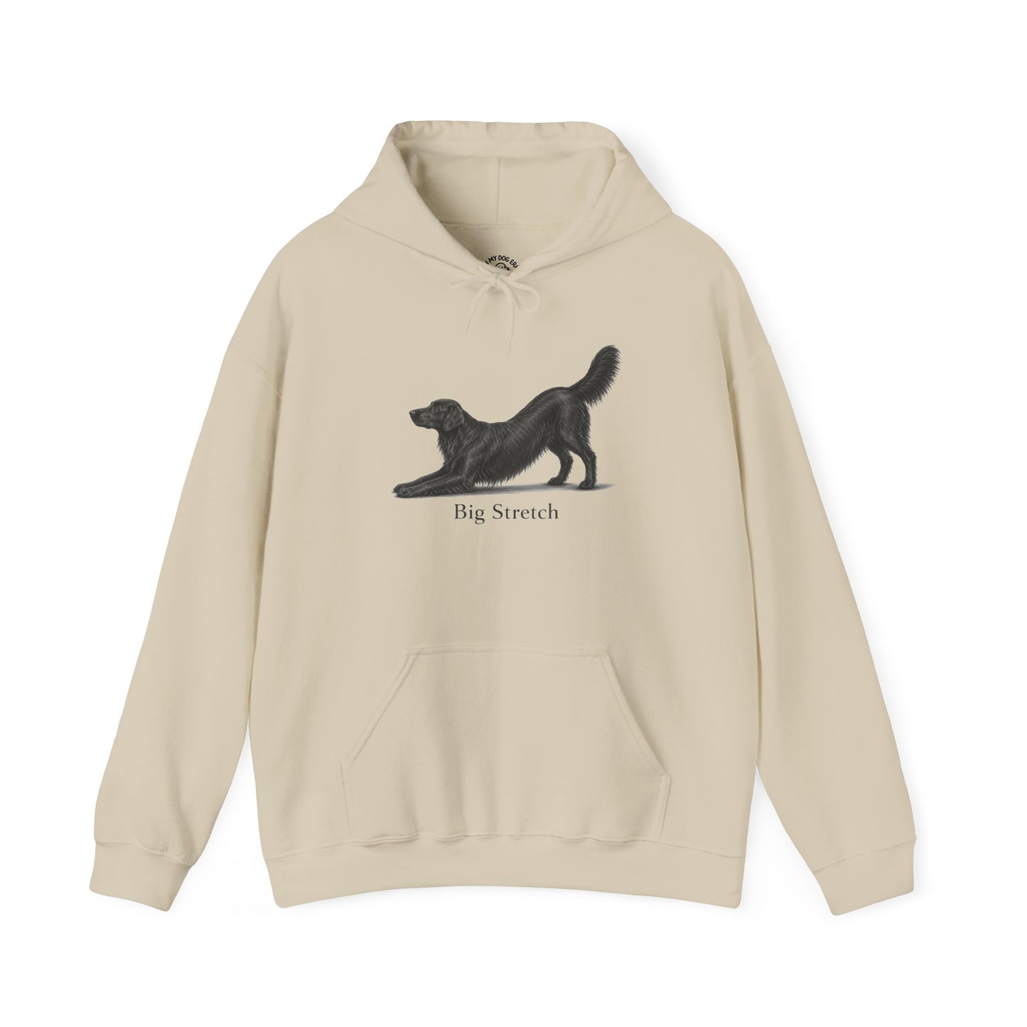 Big Stretch Flat-Coated Retriever - Hoodie
