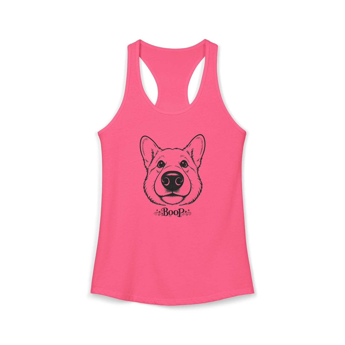 BOOP Corgi - Women's Racerback Tanktop