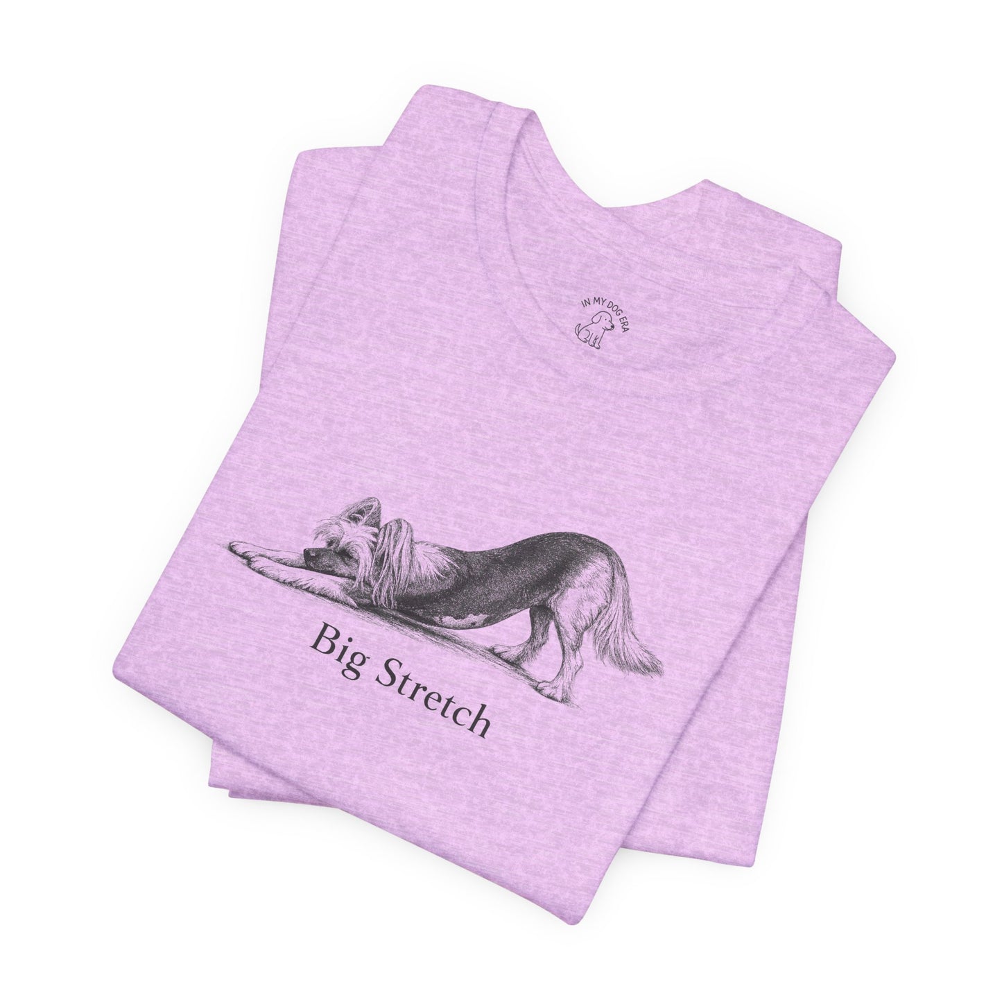 Big Stretch Chinese Crested Dog T-Shirt