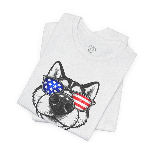 Red, White & BOOP Husky T-Shirt