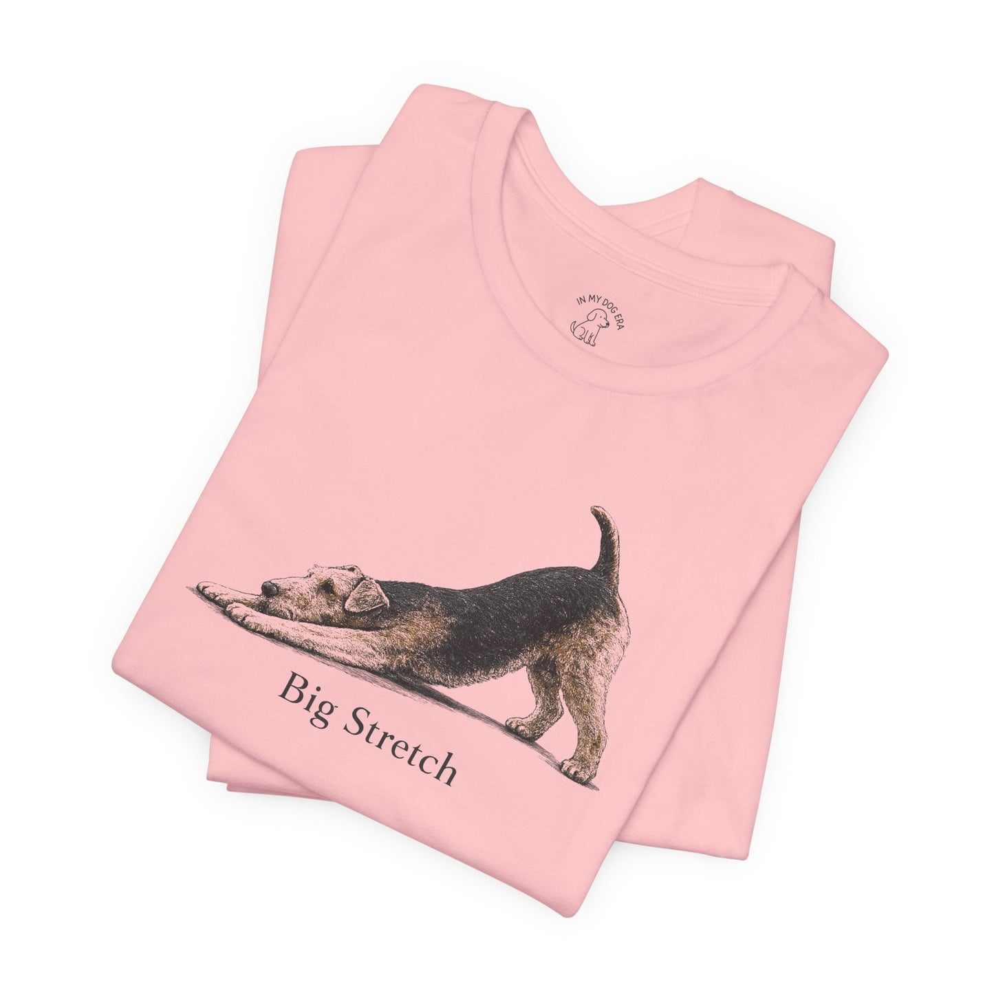 Big Stretch Airedale Terrier T-Shirt