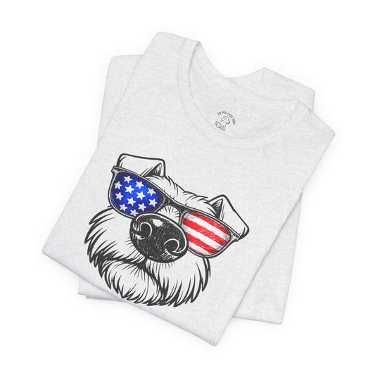 Red, White & BOOP Schnauzer T-Shirt