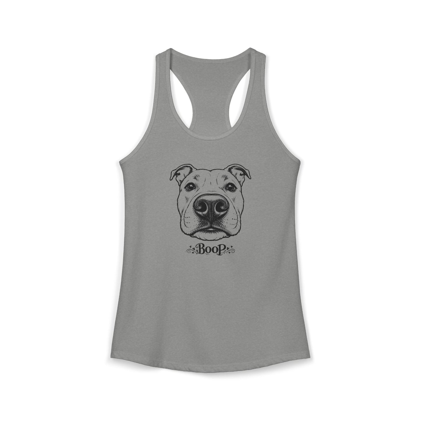 BOOP American Staffordshire Terrier - Women's Racerback Tanktop
