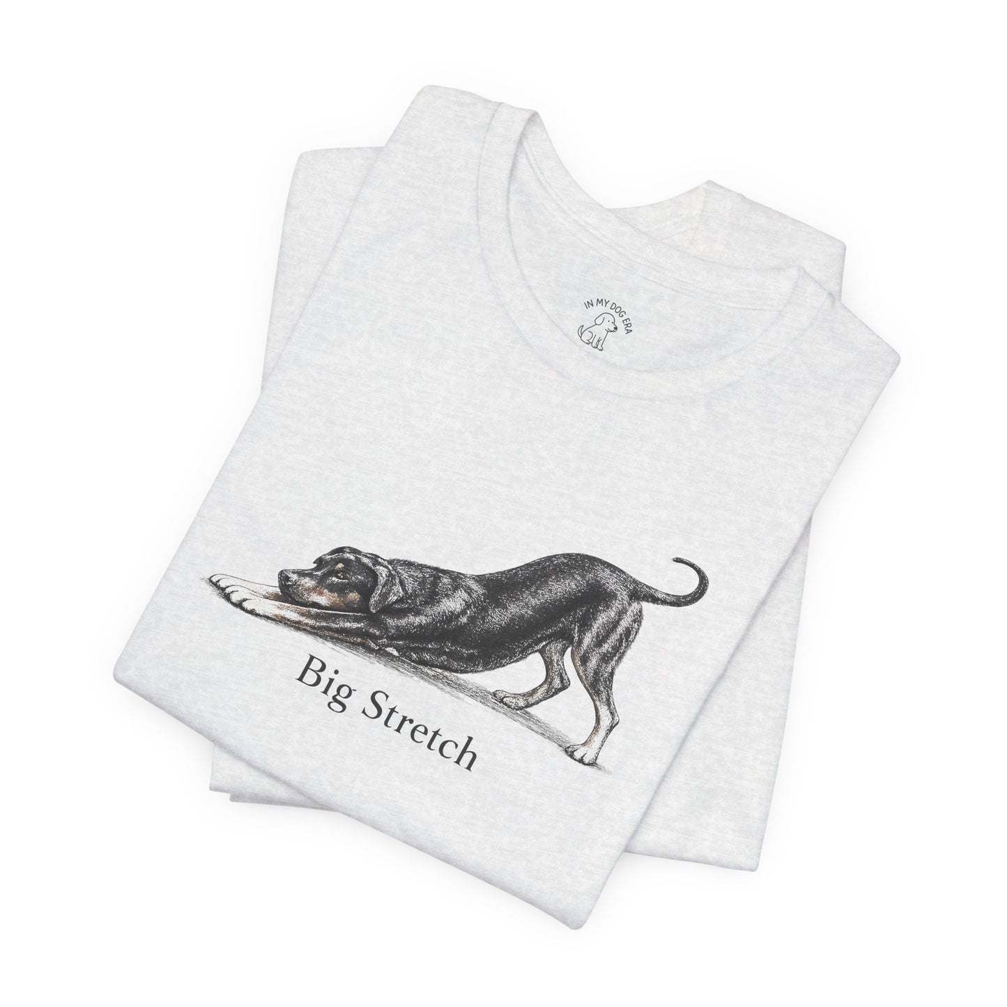 Big Stretch Doberman (Natural Ears & Tail) T-Shirt