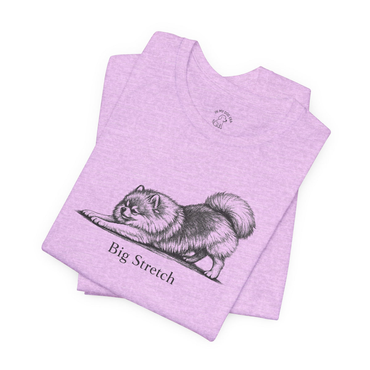 Big Stretch Pomeranian T-Shirt