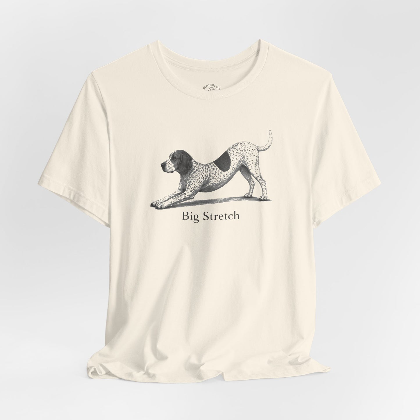 Big Stretch American English Coonhound T-Shirt (Red Tick Coonhound)