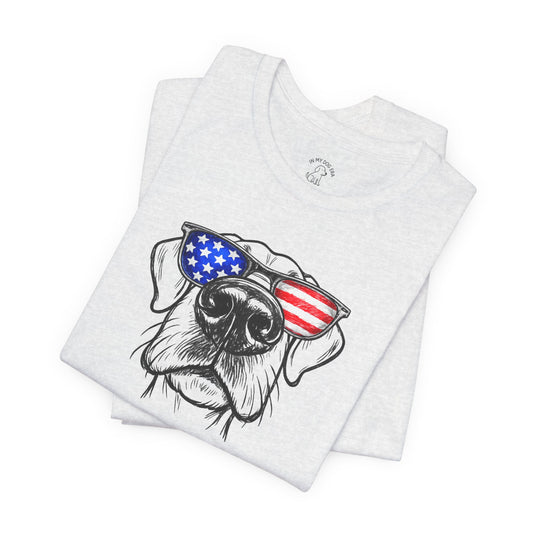 Red, White & BOOP Great Dane T-Shirt