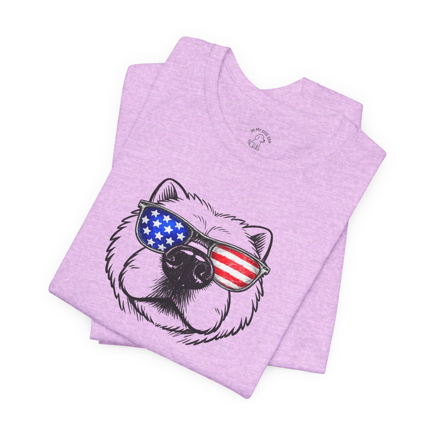 Red, White & BOOP Chow Chow T-Shirt