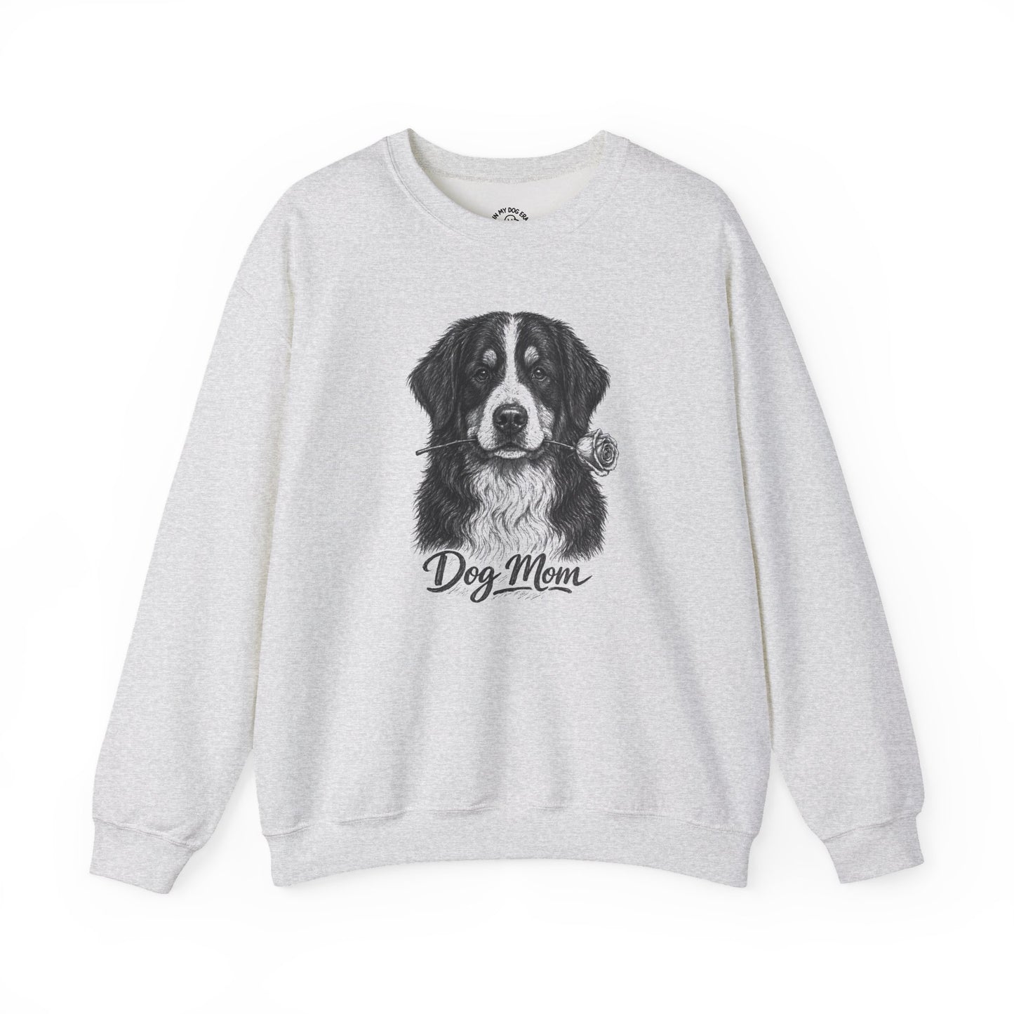 Bernese Mountain Dog Dog Mom Sweatshirt (Rose Collection)