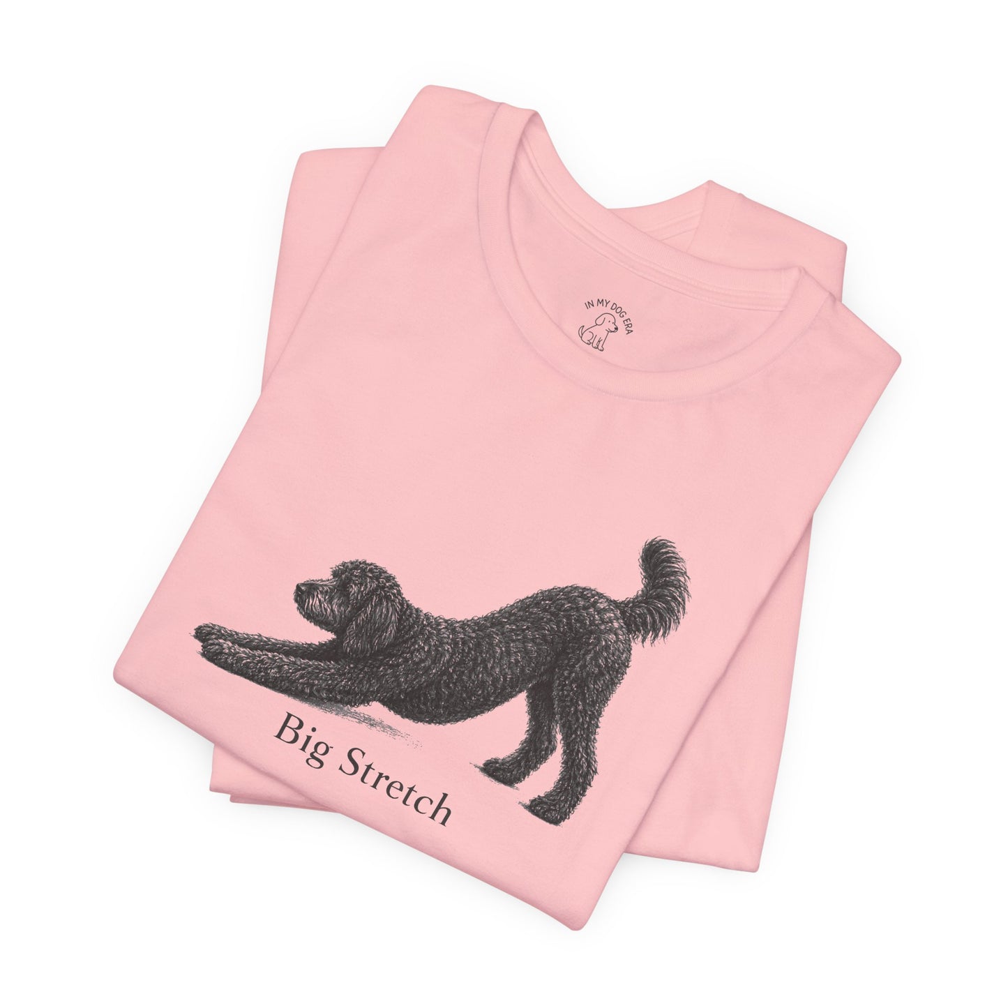 Big Stretch Black Goldendoodle T-Shirt