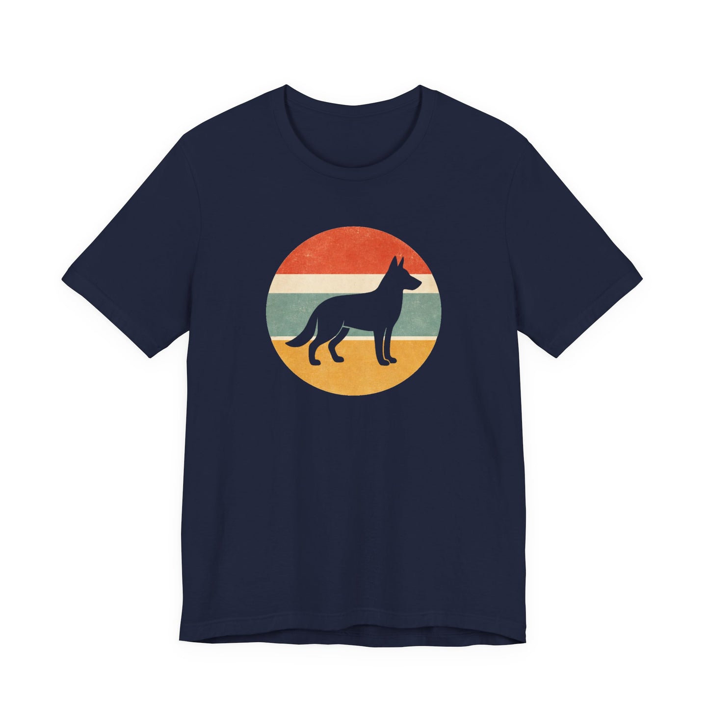 German Shepherd Vintage Retro T-Shirt