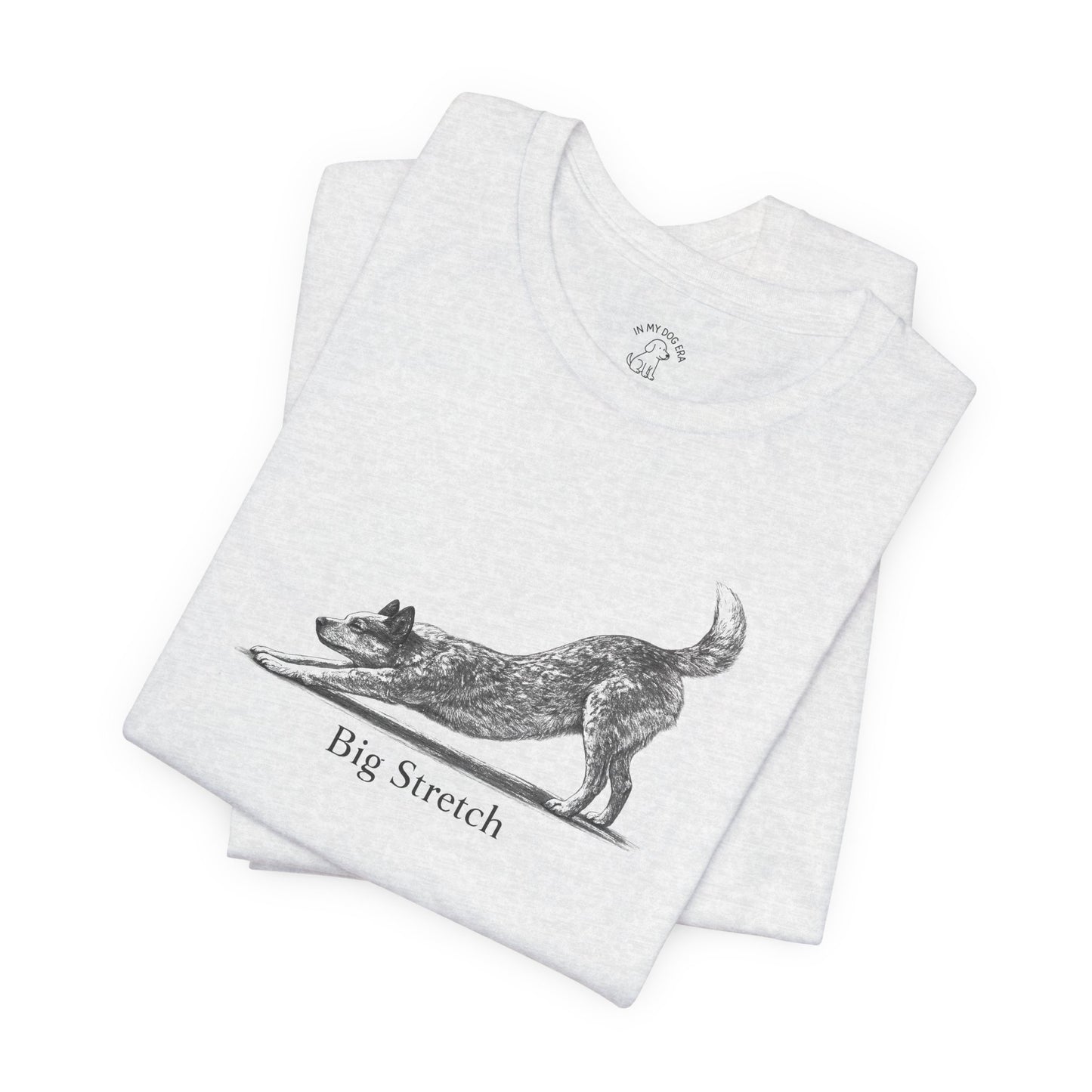 Big Stretch Australian Cattle Dog T-Shirt (Red Heeler)