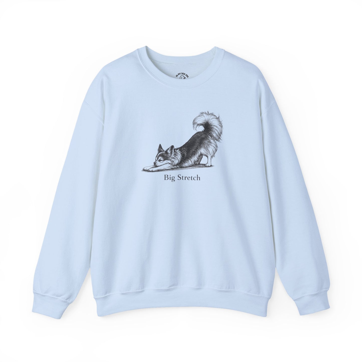 Big Stretch Long-Haired Chihuahua Sweatshirt