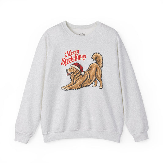 Golden Retriever Christmas Sweatshirt | Merry Stretchmas