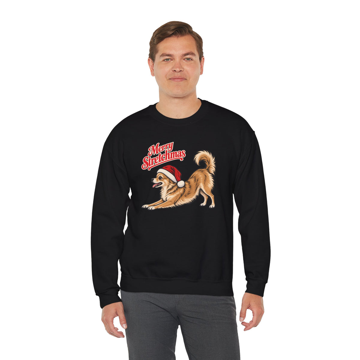 Chihuahua Christmas Sweatshirt | Merry Stretchmas