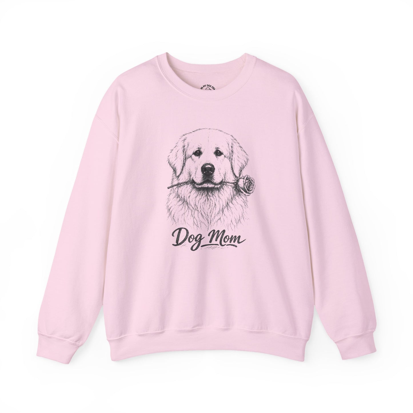 Great Pyrenees Dog Mom Sweatshirt (Rose Collection)