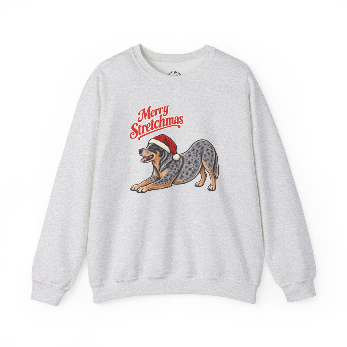 Australian Cattle Dog Christmas Sweatshirt | Merry Stretchmas