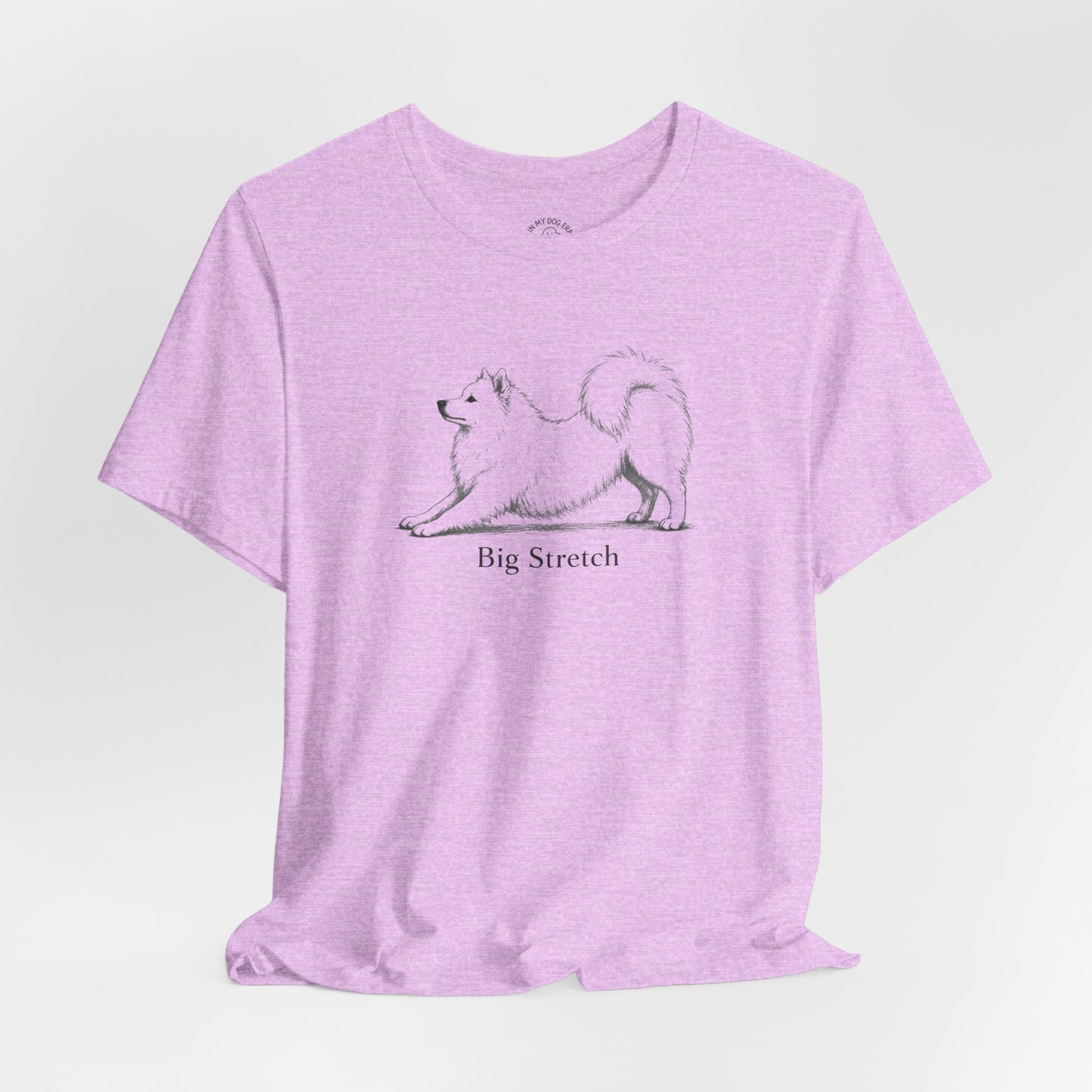 Big Stretch American Eskimo Dog T-Shirt
