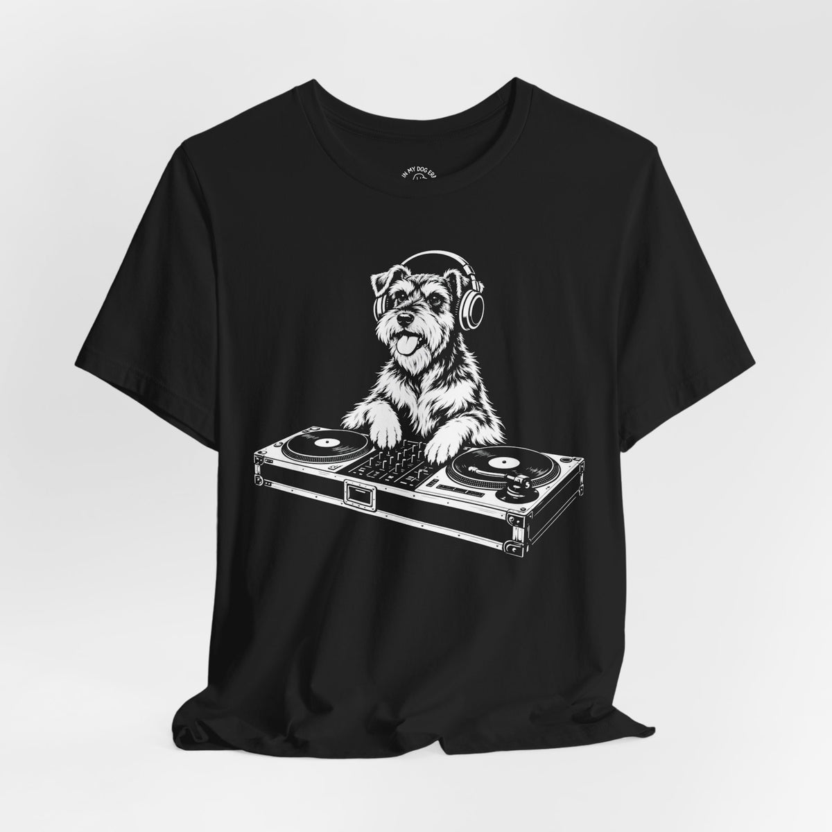 Miniature Schnazuer DJ T-Shirt