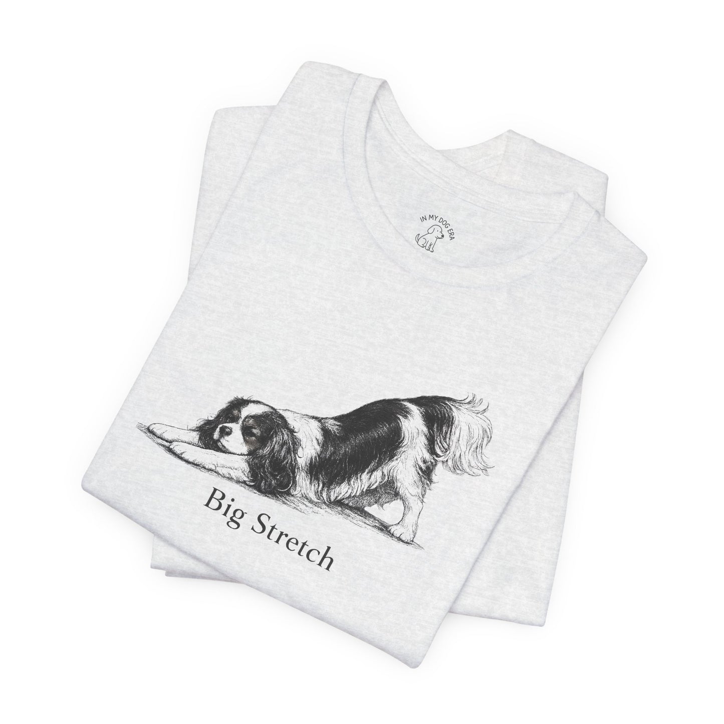 Big Stretch Cavalier King Charles Spaniel T-Shirt