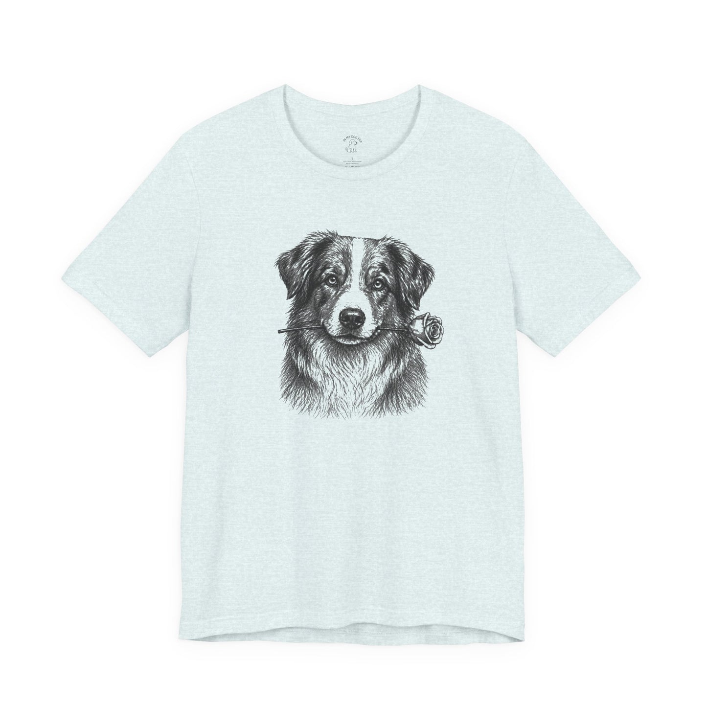 Australian Shepherd Rose Collection T-Shirt