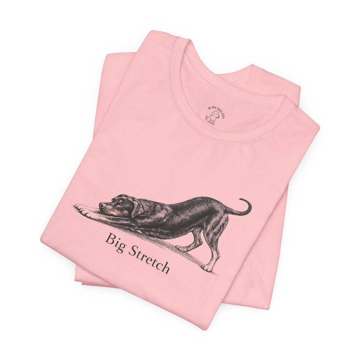 Big Stretch Doberman (Natural Ears & Tail) T-Shirt