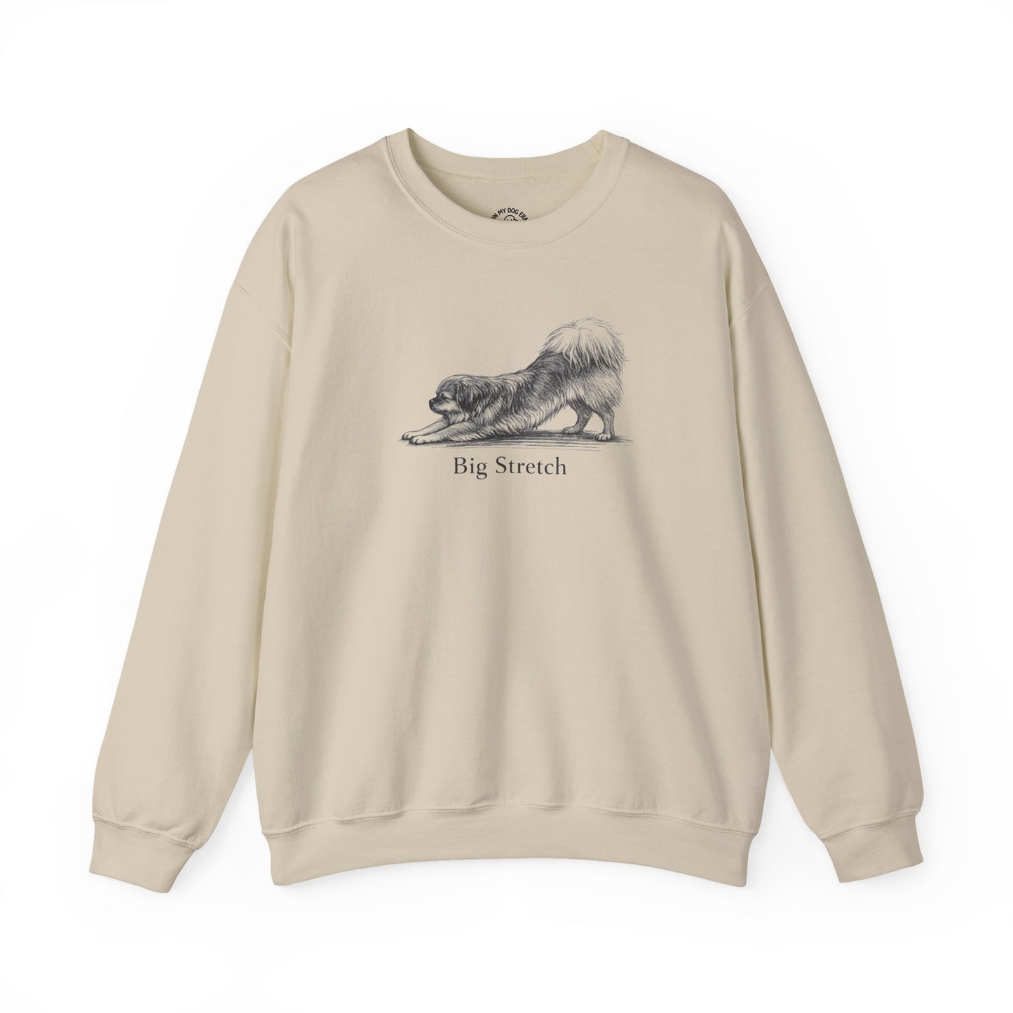 Big Stretch Tibetan Spaniel Sweatshirt