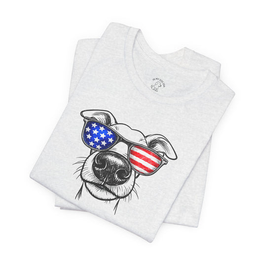 Red, White & BOOP Greyhound T-Shirt
