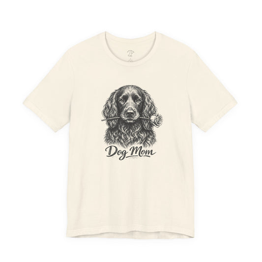 Boykin Spaniel Dog Mom T-Shirt (Rose Collection)
