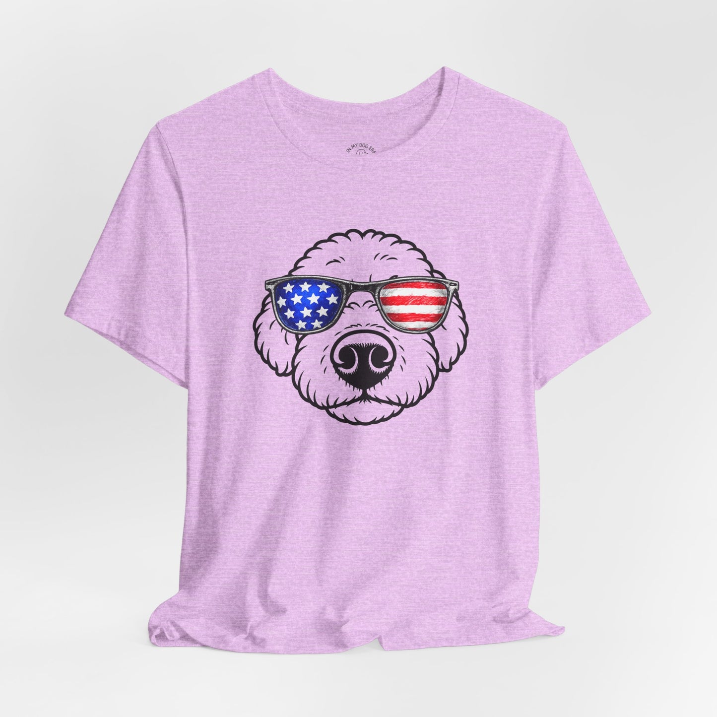 Red, White & BOOP Bichon T-Shirt