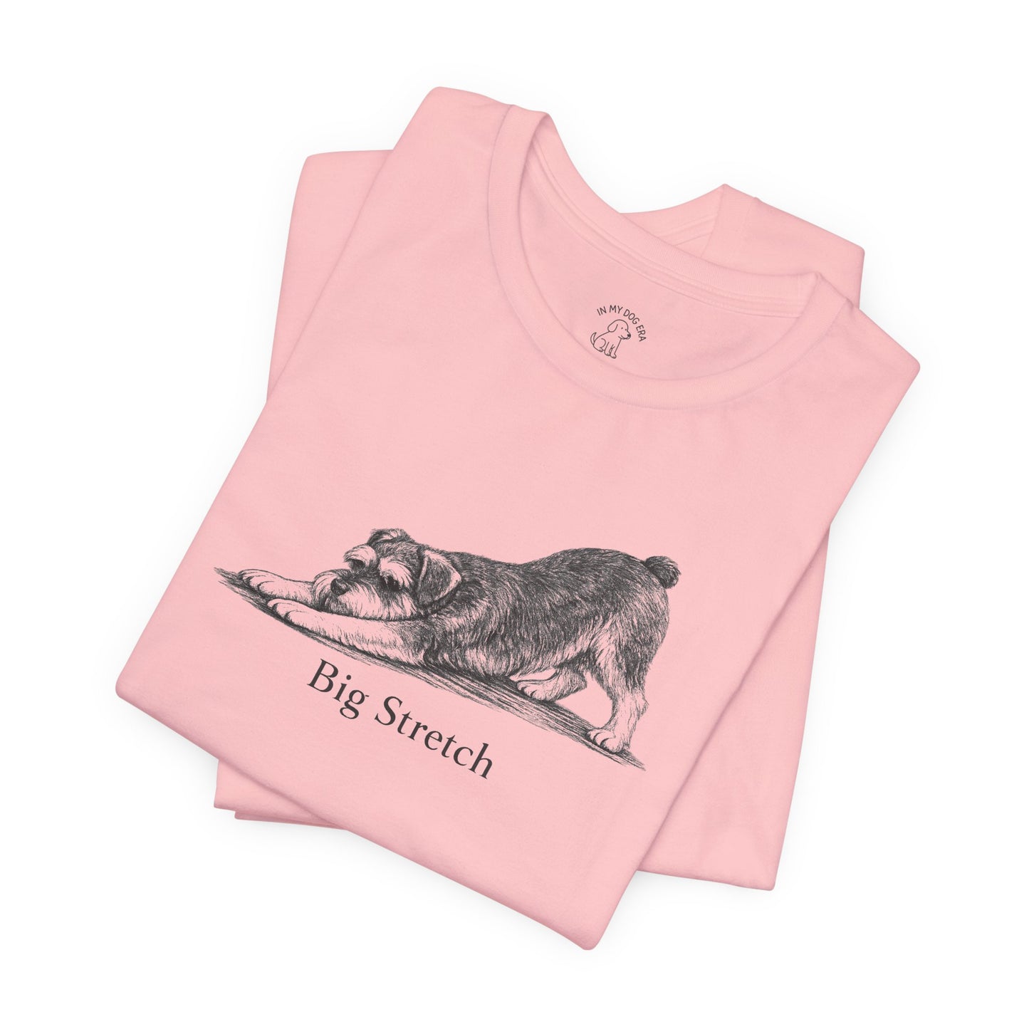 Big Stretch Miniature Schnauzer T-Shirt