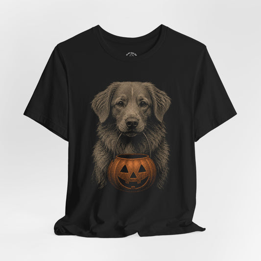 Nova Scotia Duck Tolling Retriever Halloween T-Shirt – Boop or Treat