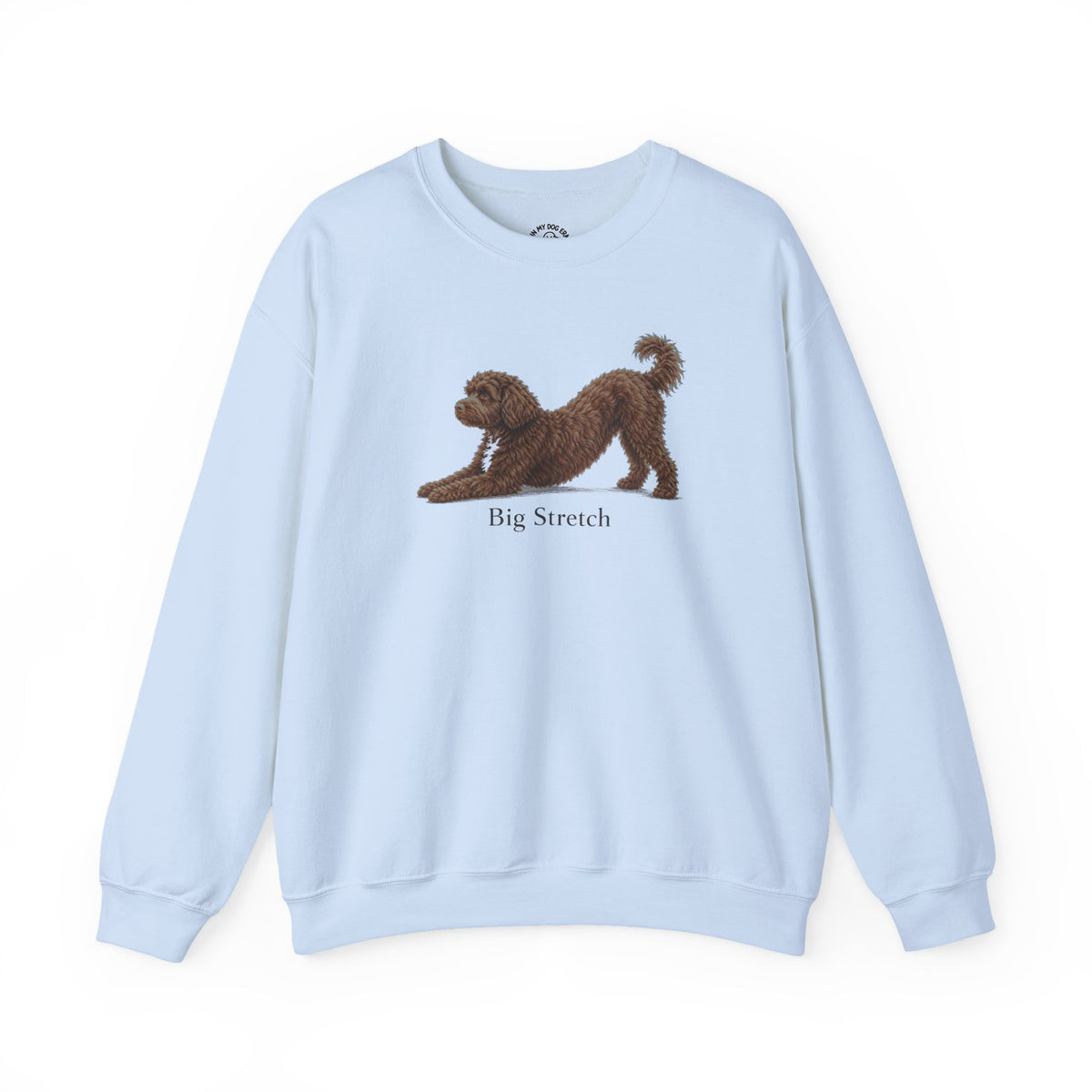 Big Stretch Portuguese Water Dog (Brown) Sweatshirt
