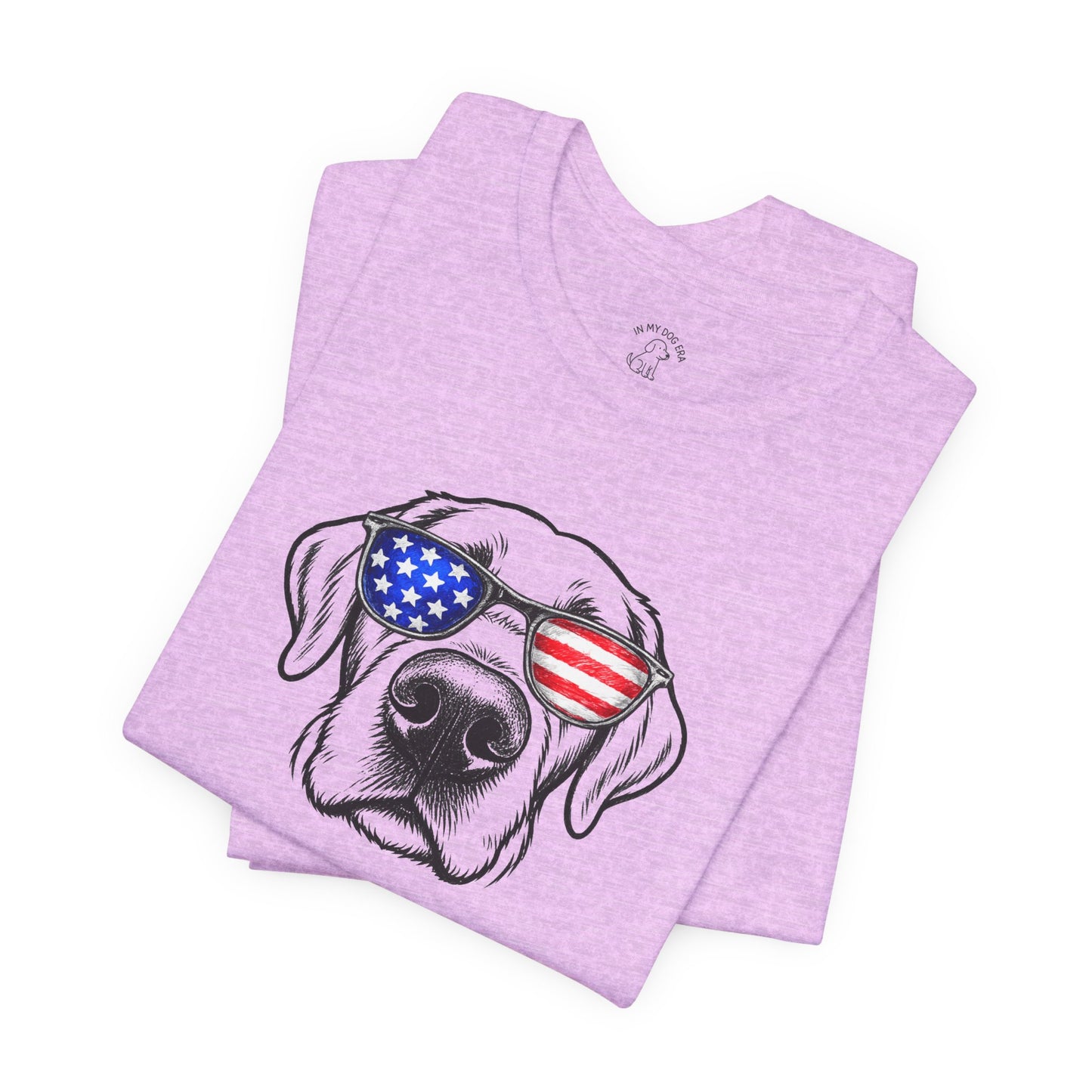 Red, White & BOOP Black Labrador Retriever T-Shirt