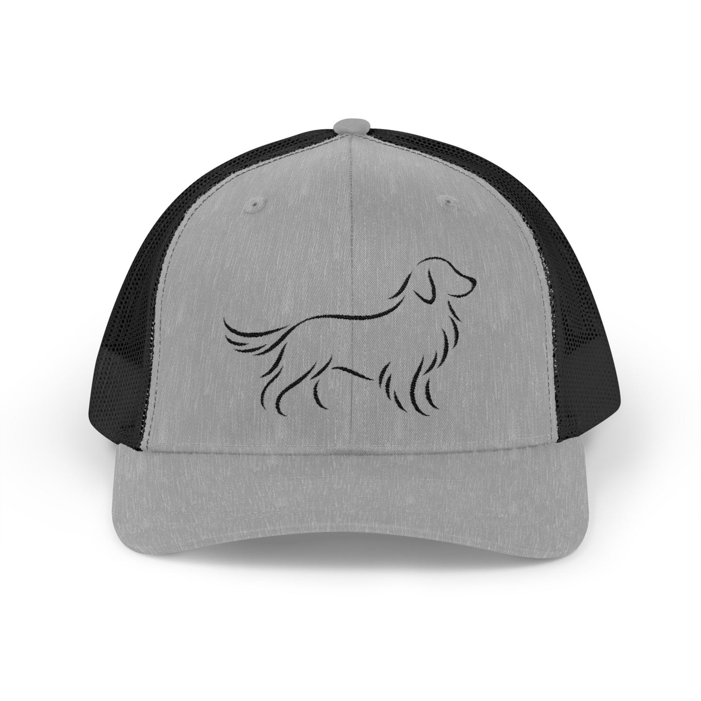 Golden Retriever Minimalist Trucker Hat
