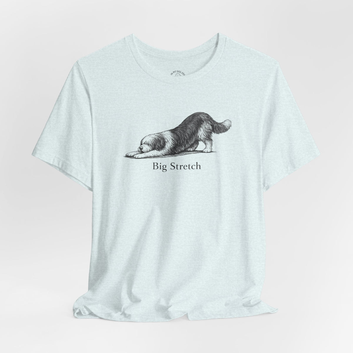 Big Stretch Bearded Collie T-Shirt