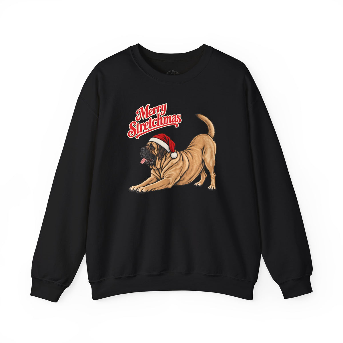 English Mastiff Christmas Sweatshirt | Merry Stretchmas