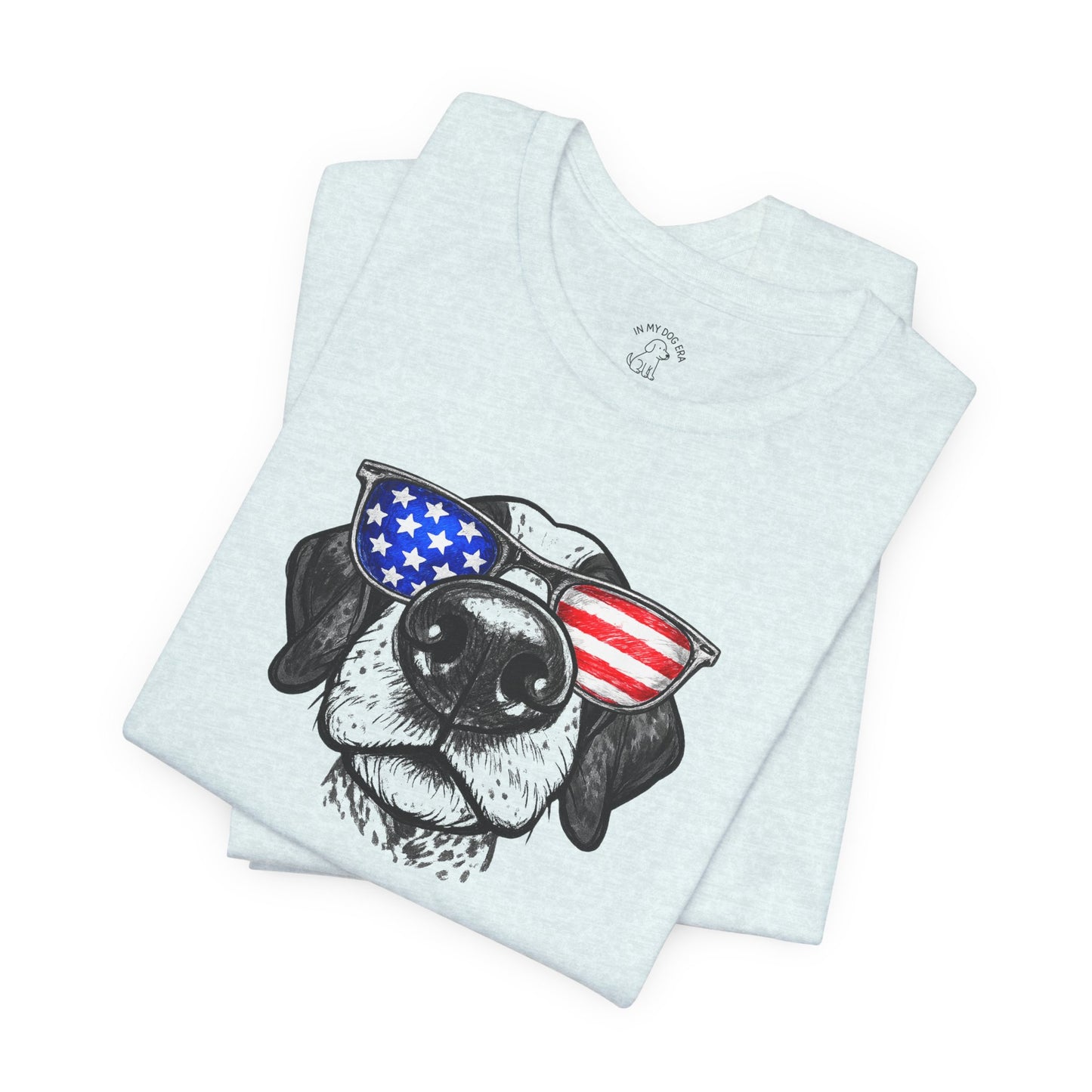 Red, White & BOOP German Shorthaired Pointer T-Shirt