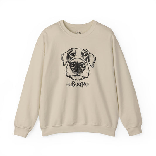 BOOP Doberman - Unisex Sweatshirt (Natural Ears)