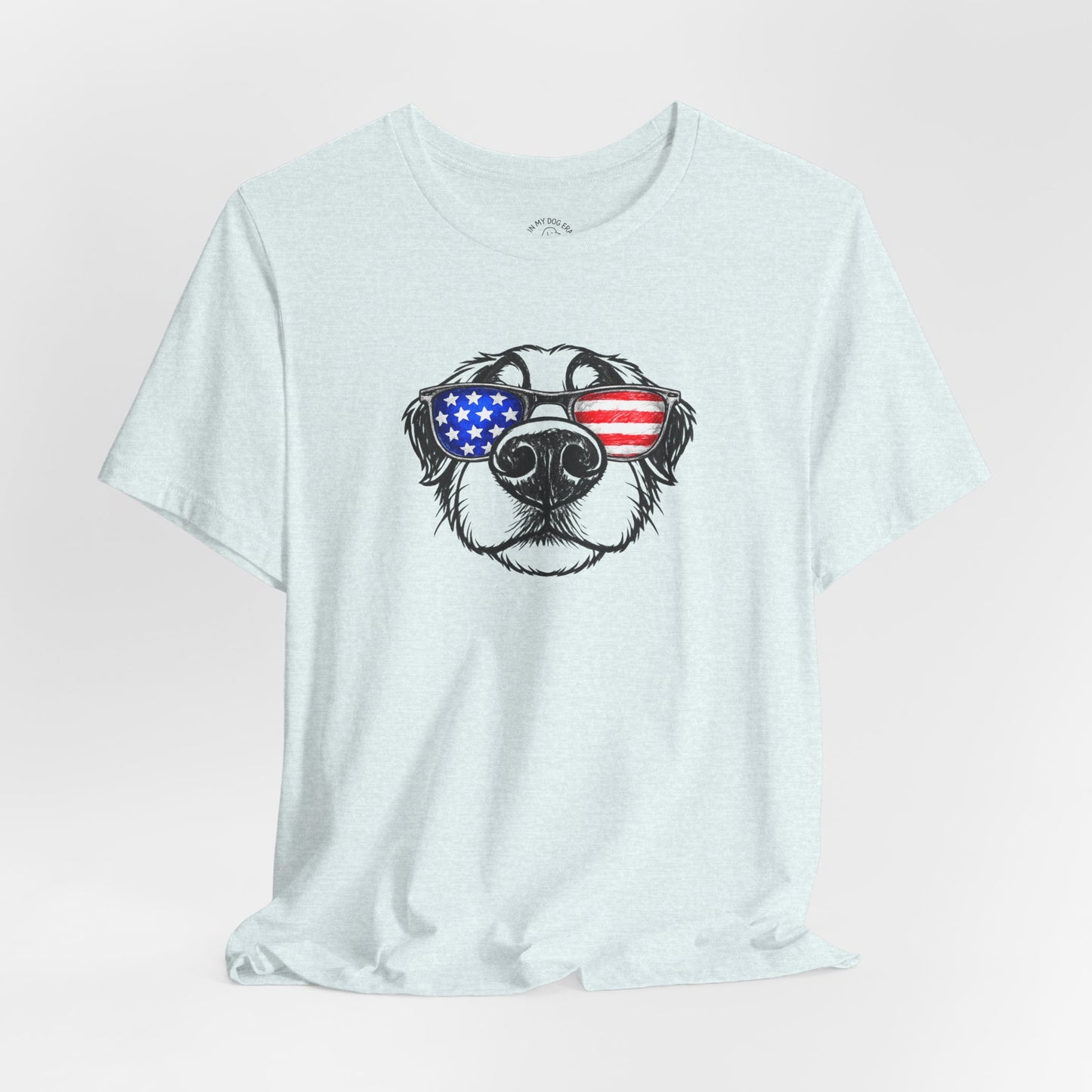 Red, White & BOOP Bernese Mountain Dog T-Shirt