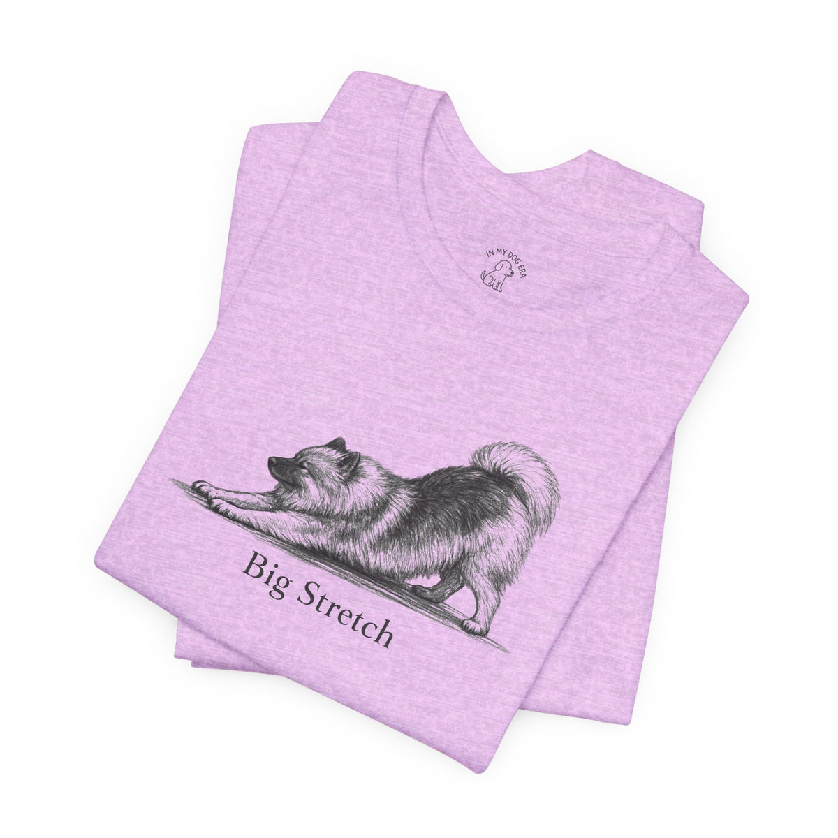 Big Stretch Keeshond T-Shirt