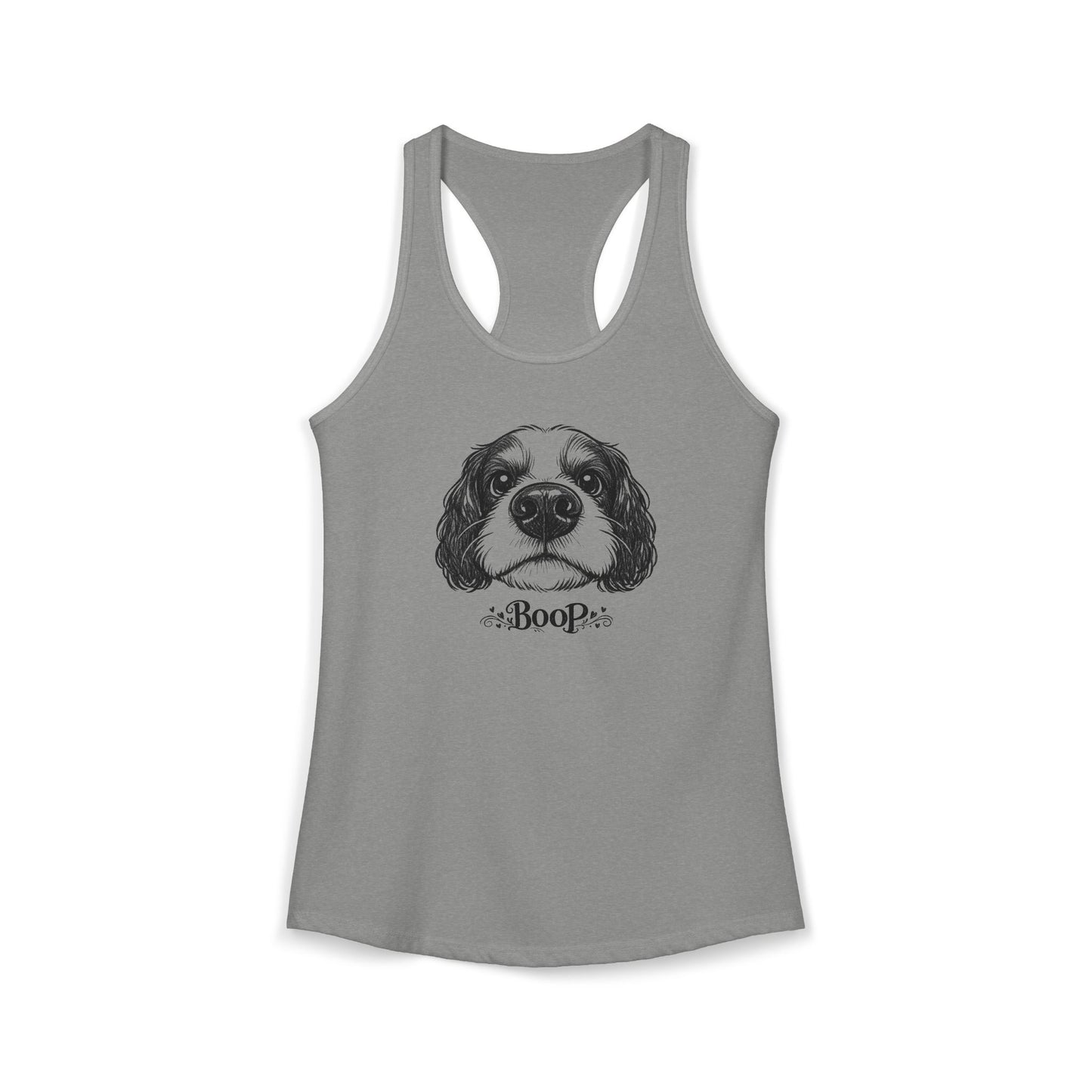 BOOP Cavalier King Charles Spaniel - Women's Racerback Tanktop