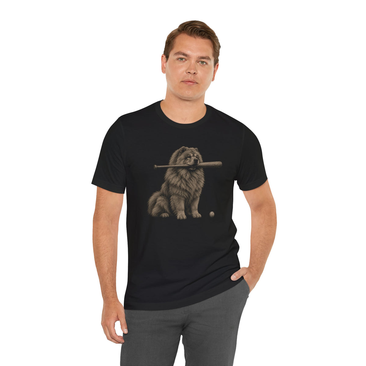 Bat Dog Chow Chow T-Shirt