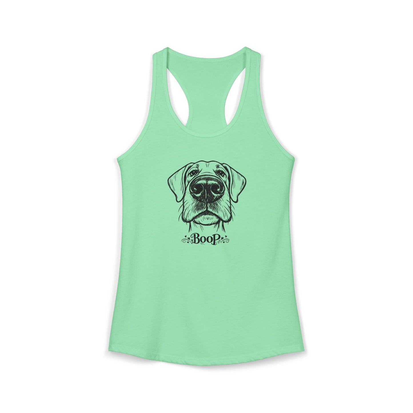 BOOP Great Dane - Women's Racerback Tanktop